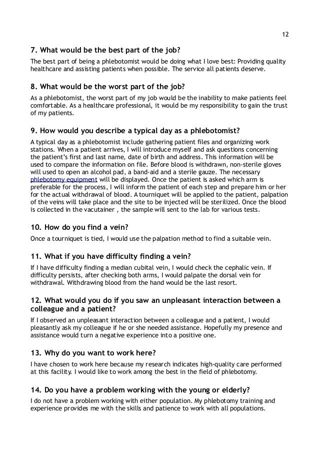 phlebotomy training is phlebotomy right for me